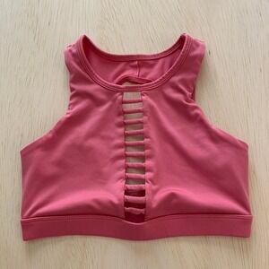 Forever 21 Pink Sports Bra Size S
